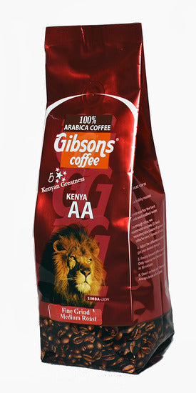 Gibsons Kenya AA Coffee - Fine Ground