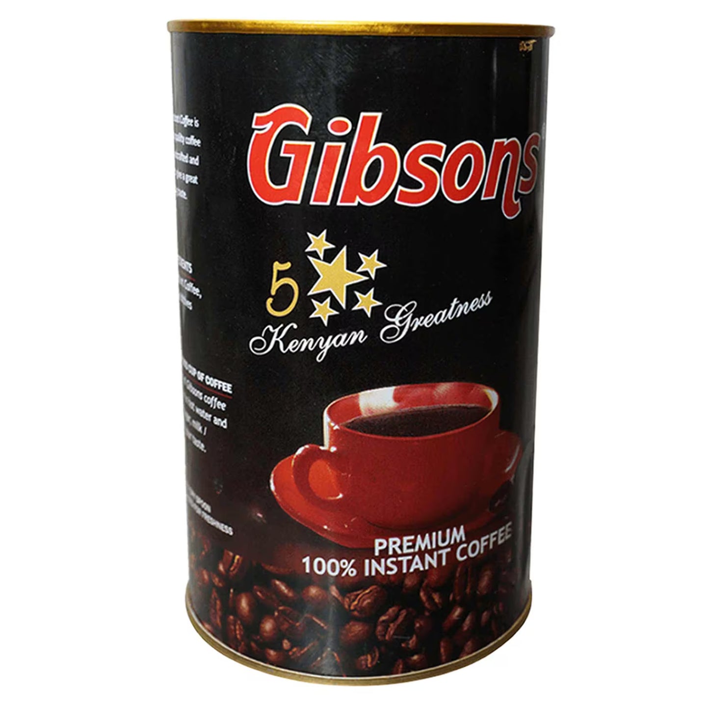 Gibsons Instant Coffee 250g (Pack of 5)