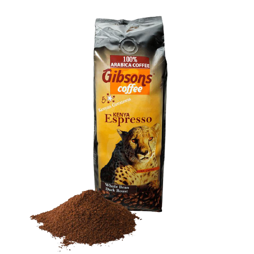 Gibsons Kenya Espresso Coffee - Fine Ground