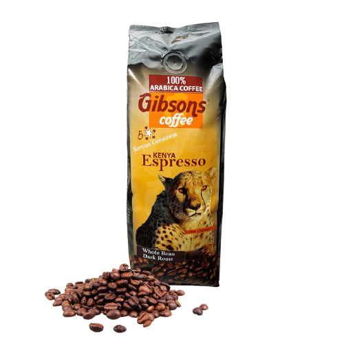 Gibsons Kenya Espresso Coffee - Whole Beans